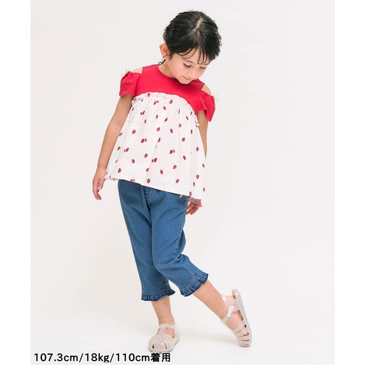 ハートポケットクロップドきゅんパンツ  8分丈 | F.O.Online Store | 詳細画像24 