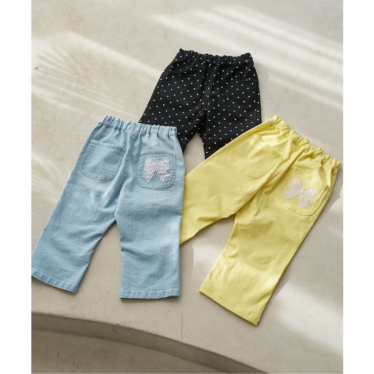 リボンポケットきゅんパンツ（クロップド）  8分丈 | F.O.Online Store | 詳細画像24 