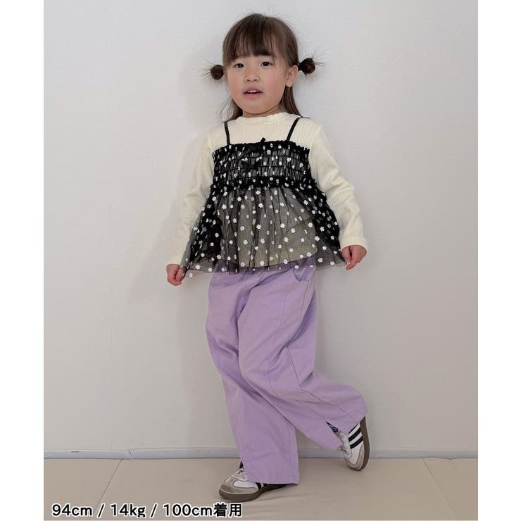 裾スリットワイドパンツ  10分丈 | F.O.Online Store | 詳細画像10 