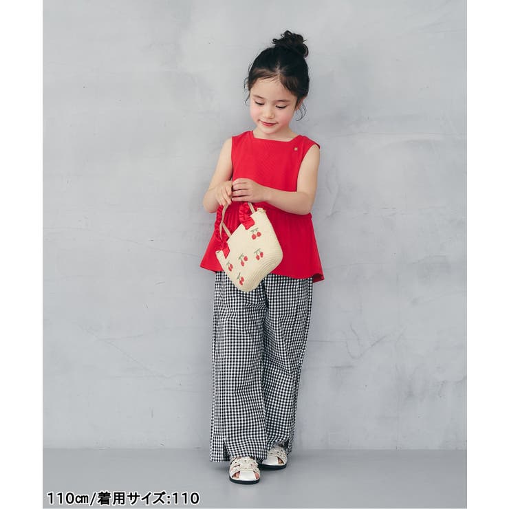 裾スリットワイドパンツ  10分丈 | F.O.Online Store | 詳細画像5 