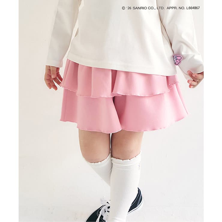 ピンク | WEB限定 カットソーフリルキュロット | F.O.Online Store