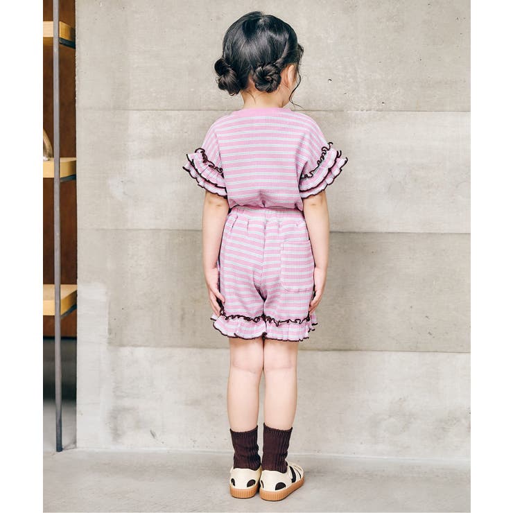 WEB限定 ワッフルショートパンツ  ショート丈 | F.O.Online Store | 詳細画像4 