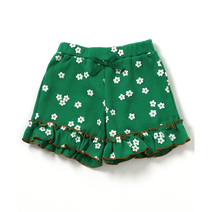 グリーン | WEB限定 ワッフルショートパンツ  ショート丈 | F.O.Online Store