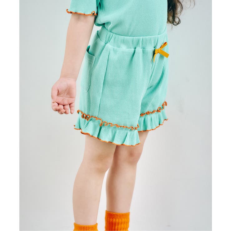 ミント | WEB限定 ワッフルショートパンツ  ショート丈 | F.O.Online Store
