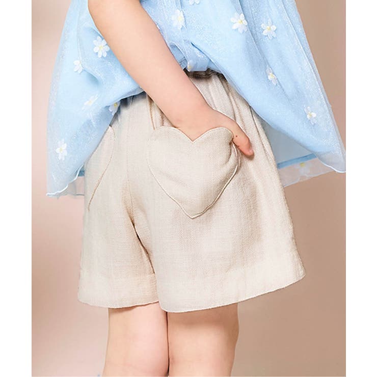アイボリー | ハートポケットショートきゅんパンツ  ショート丈 | F.O.Online Store
