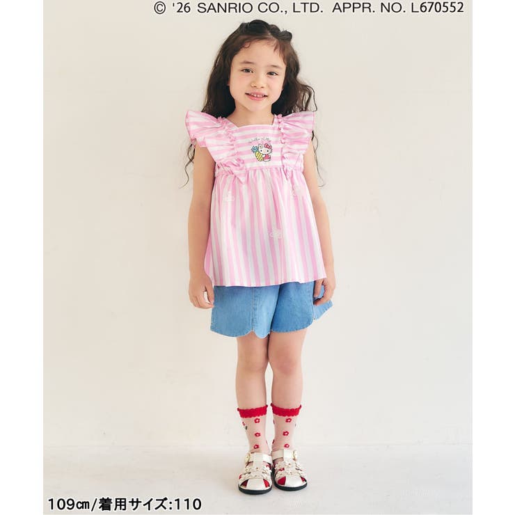スカラップハートポケットきゅんパンツ  ショート丈 | F.O.Online Store | 詳細画像25 