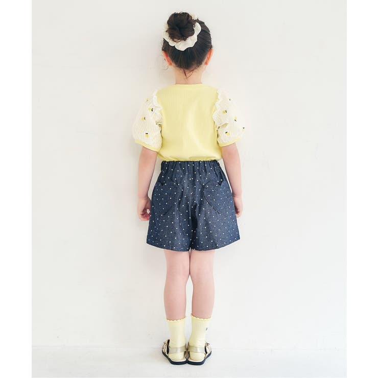スカラップハートポケットきゅんパンツ  ショート丈 | F.O.Online Store | 詳細画像34 