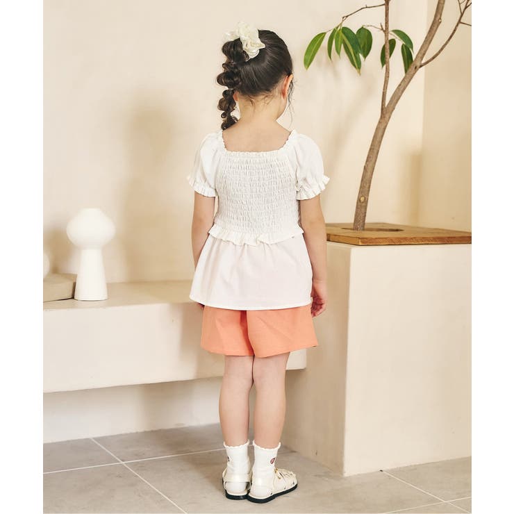 スカラップハートポケットきゅんパンツ  ショート丈 | F.O.Online Store | 詳細画像42 
