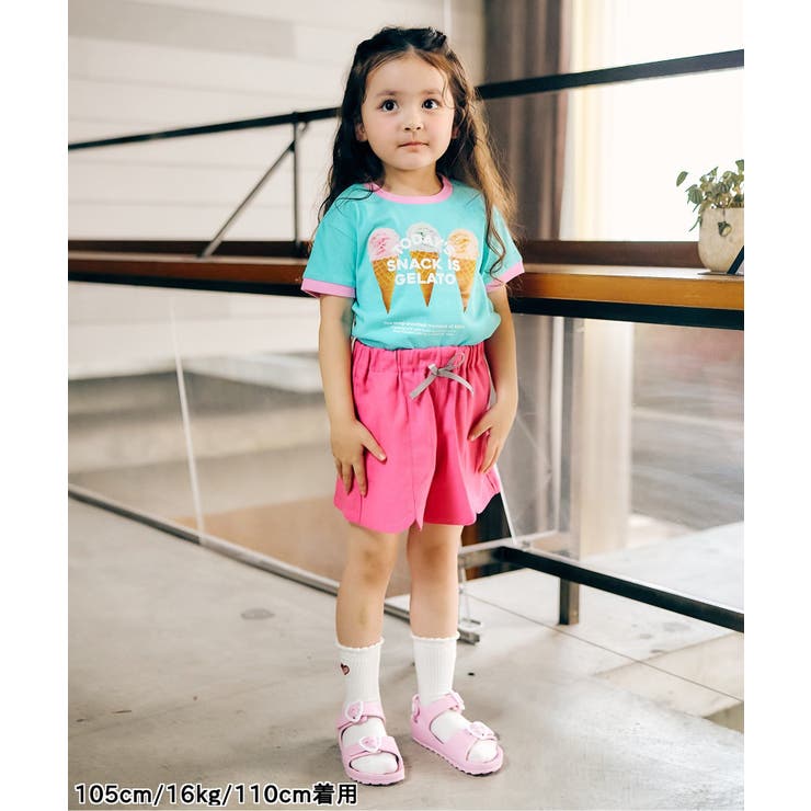 スカラップハートポケットきゅんパンツ  ショート丈 | F.O.Online Store | 詳細画像46 