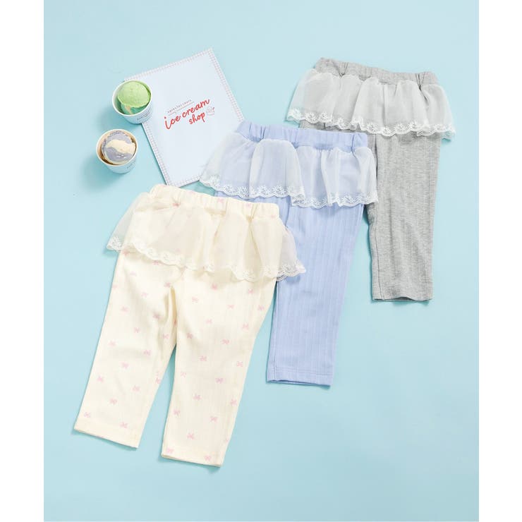 ペプラムひんやりレギンス  7分丈 接触冷感 | F.O.Online Store | 詳細画像14 
