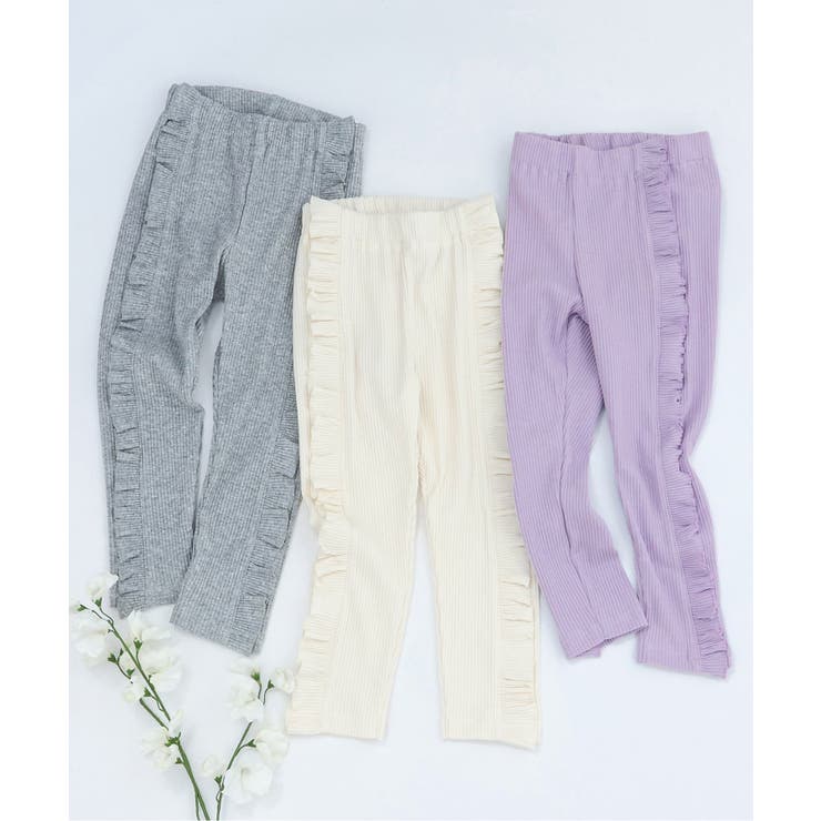 サイドフリルレギンス/7days Style pants  10分丈 | F.O.Online Store | 詳細画像15 