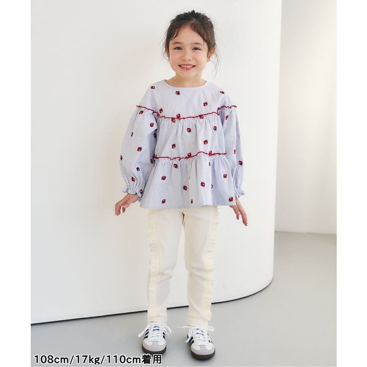 サイドフリルレギンス/7days Style pants  10分丈 | F.O.Online Store | 詳細画像3 