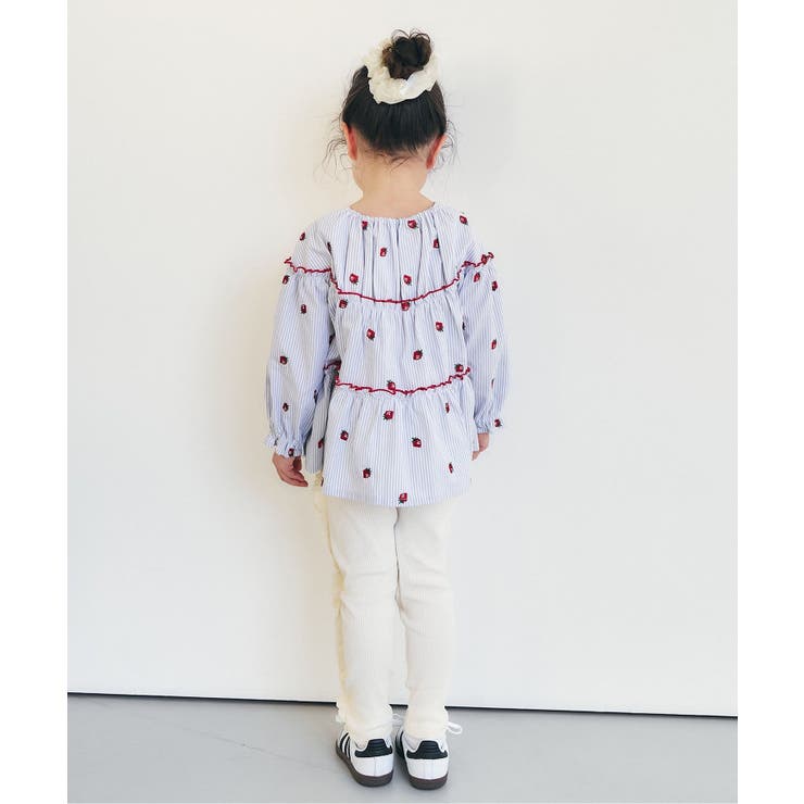 サイドフリルレギンス/7days Style pants  10分丈 | F.O.Online Store | 詳細画像4 