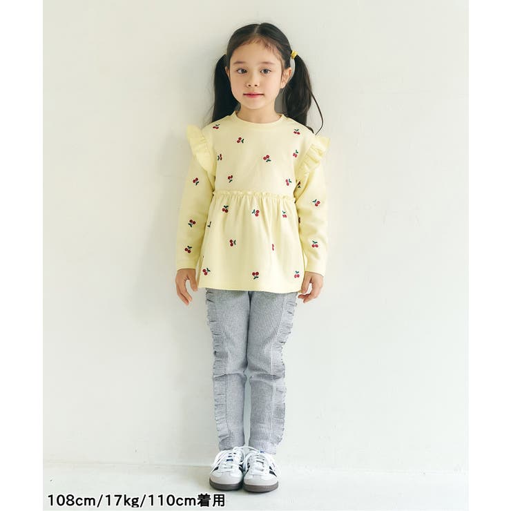 サイドフリルレギンス/7days Style pants  10分丈 | F.O.Online Store | 詳細画像6 