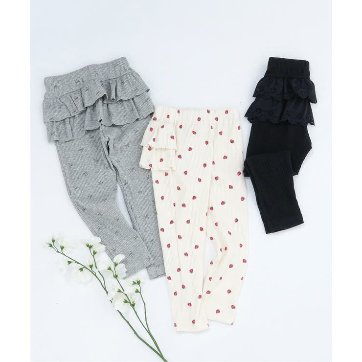 後ろフリルレギンス/7days Style pants  10分丈 | F.O.Online Store | 詳細画像16 