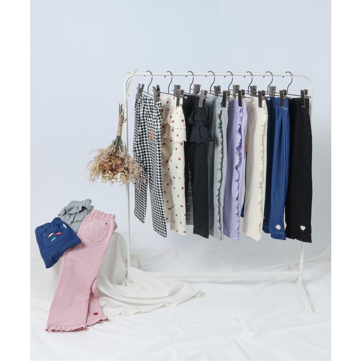 後ろフリルレギンス/7days Style pants  10分丈 | F.O.Online Store | 詳細画像18 