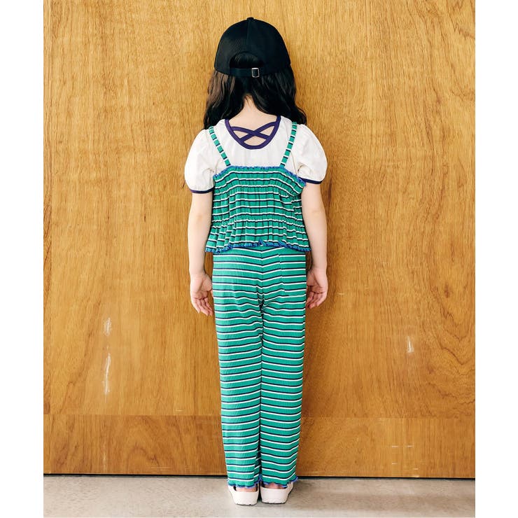 WEB限定 マルチボーダーレギンス  10分丈 | F.O.Online Store | 詳細画像9 