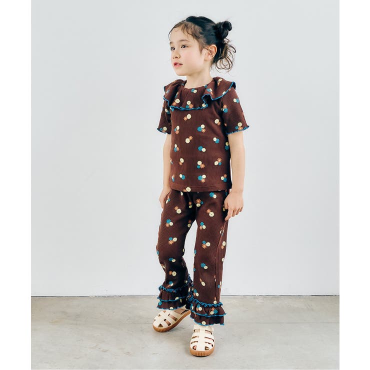 WEB限定 ワッフルフリルレギンス  10分丈 | F.O.Online Store | 詳細画像12 