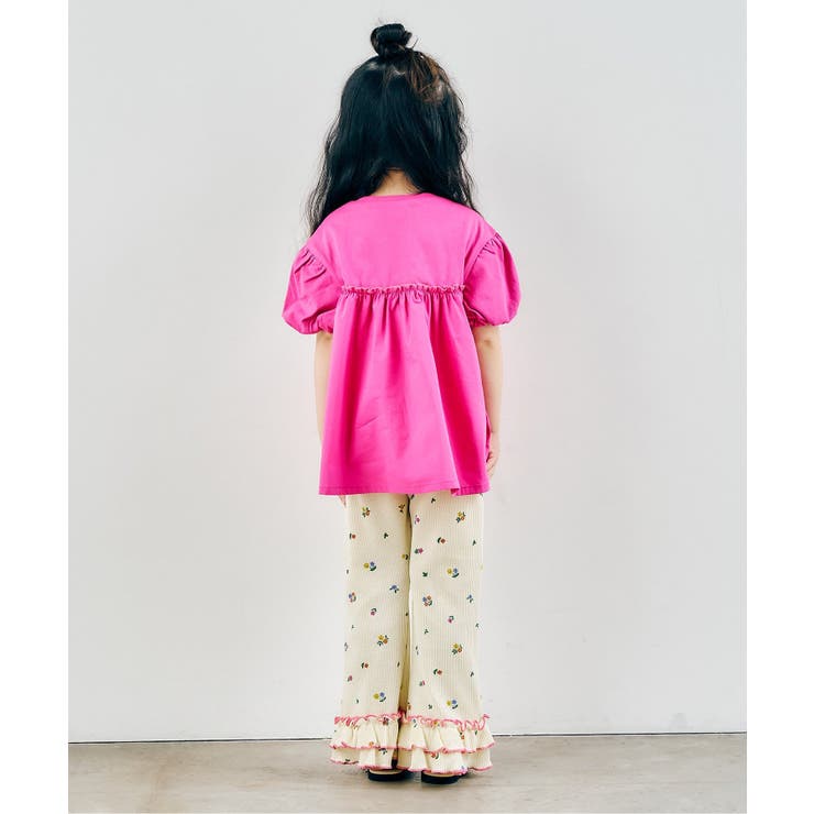 WEB限定 ワッフルフリルレギンス  10分丈 | F.O.Online Store | 詳細画像15 