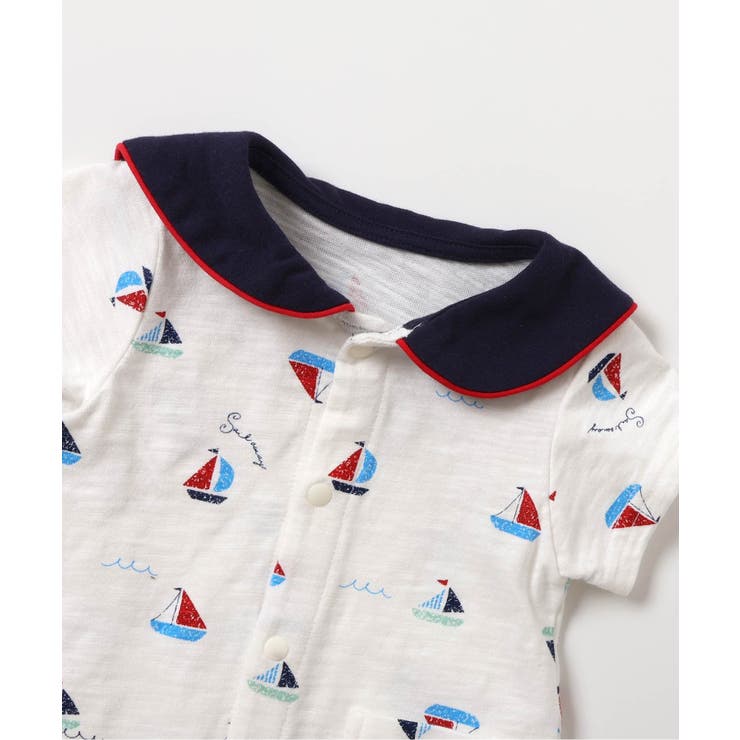 ヨット柄ロンパス | F.O.Online Store | 詳細画像4 