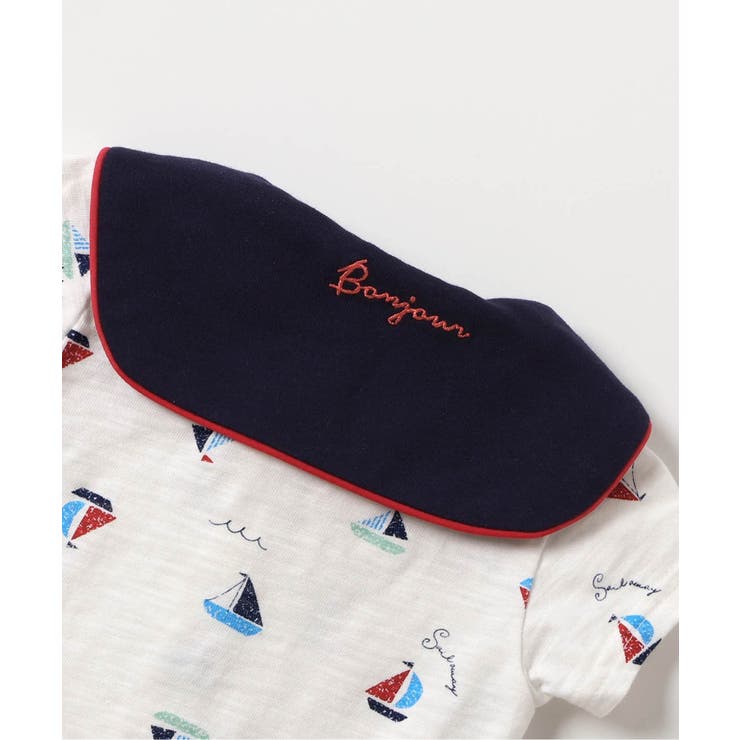ヨット柄ロンパス | F.O.Online Store | 詳細画像5 