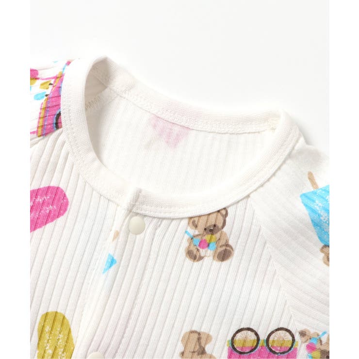 tiny bearのアイス屋さんスタイ&ロンパス セット | F.O.Online Store | 詳細画像9 