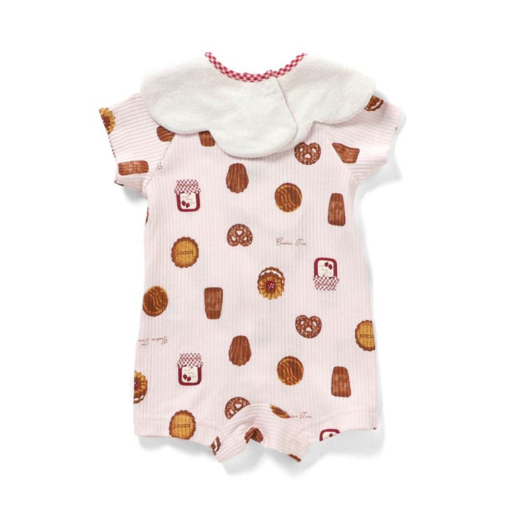 【リンク】3時のおやつ柄スタイ&ロンパス セット | F.O.Online Store | 詳細画像3 