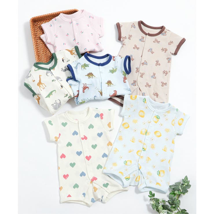 バラエティ総柄ワッフルロンパス | F.O.Online Store | 詳細画像12 