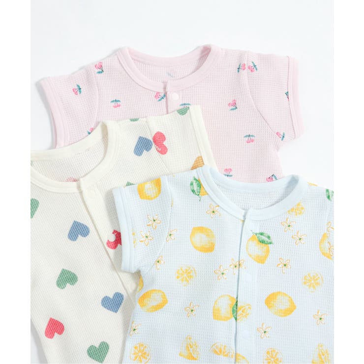 バラエティ総柄ワッフルロンパス | F.O.Online Store | 詳細画像13 