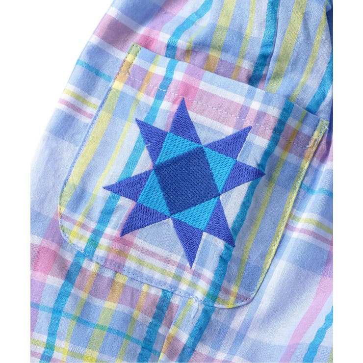 チェック・ストライプ柄ロンパス | F.O.Online Store | 詳細画像4 