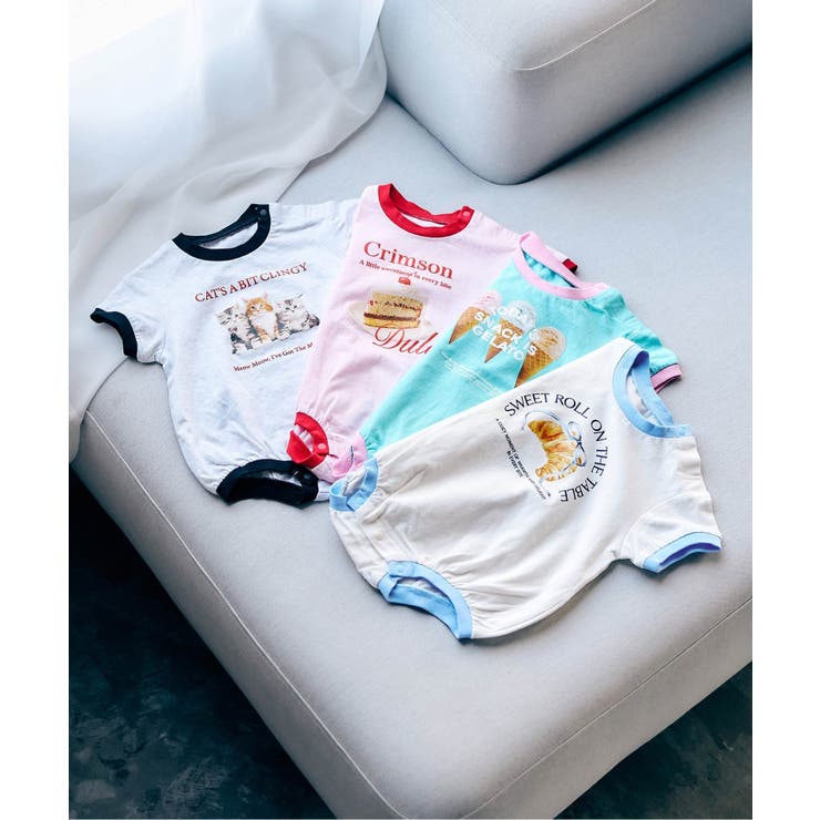 4柄転写モチーフボディースーツ | F.O.Online Store | 詳細画像5 