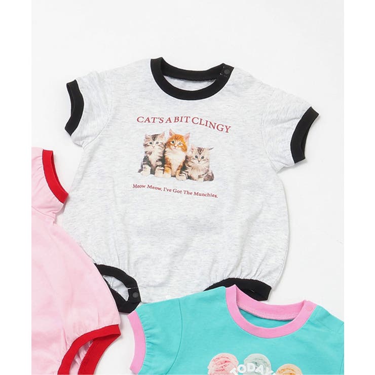 アイボリー | 4柄転写モチーフボディースーツ | F.O.Online Store