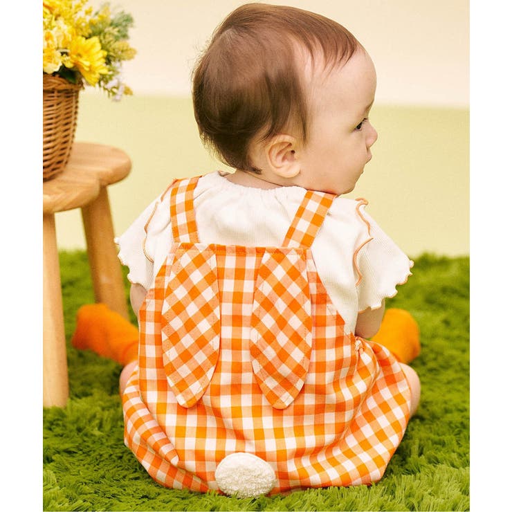 little bunny うさ耳サロペット＆インナーセット | F.O.Online Store | 詳細画像1 
