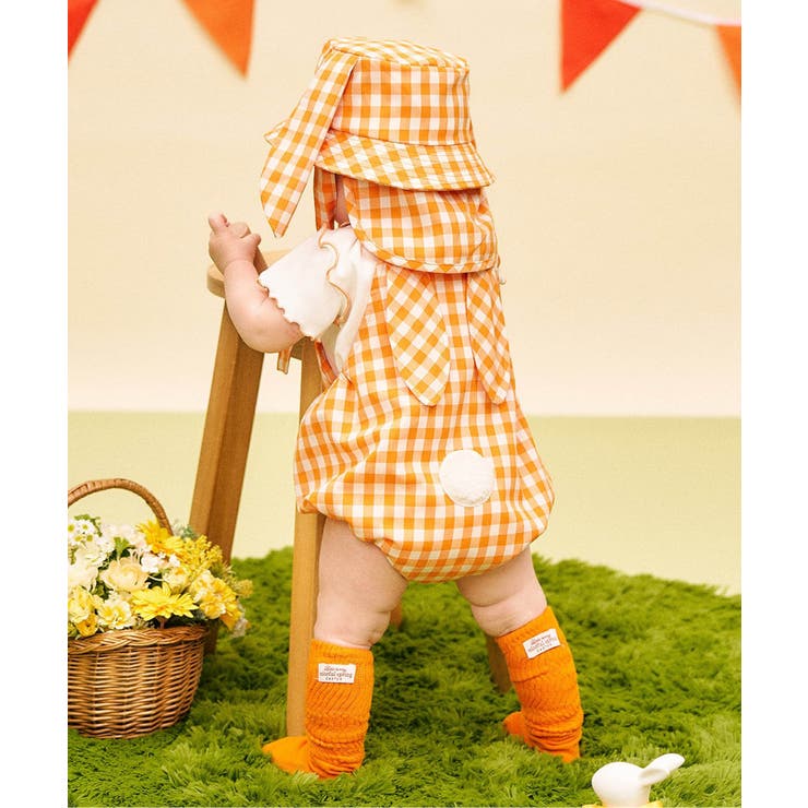little bunny うさ耳サロペット＆インナーセット | F.O.Online Store | 詳細画像25 