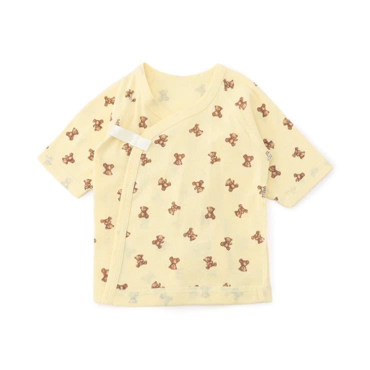 ベビー半袖フライス短肌着 総柄 | F.O.Online Store | 詳細画像2 
