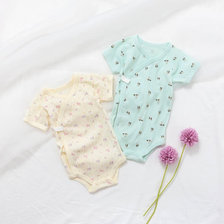 ベビー半袖フライスグレコ肌着 総柄 | F.O.Online Store | 詳細画像13 