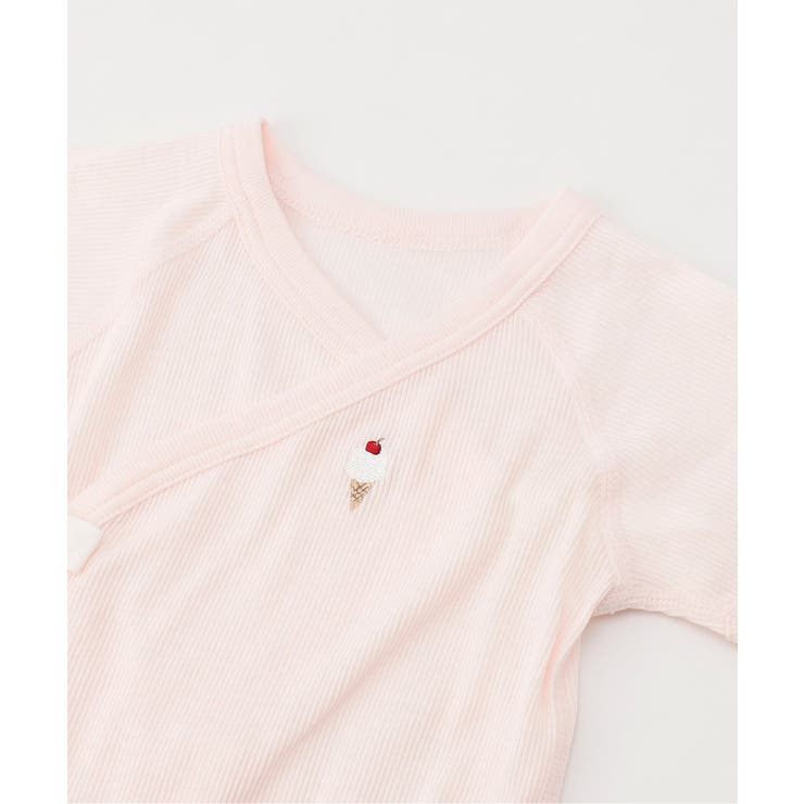 ベビー半袖リブボディ肌着 ワンポイント・総柄 | F.O.Online Store | 詳細画像3 
