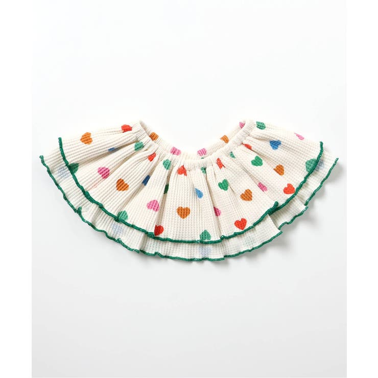 アイボリー | ワッフルメロウフリルつけ衿 | F.O.Online Store