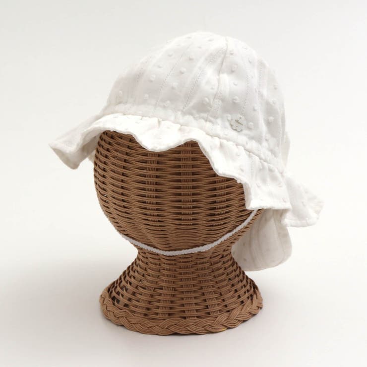 ドビー・いちご柄リボンベビーハット[品番：FOKK0015073]｜F.O.Online