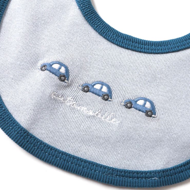 恐竜・車刺繍スタイ | F.O.Online Store | 詳細画像3 
