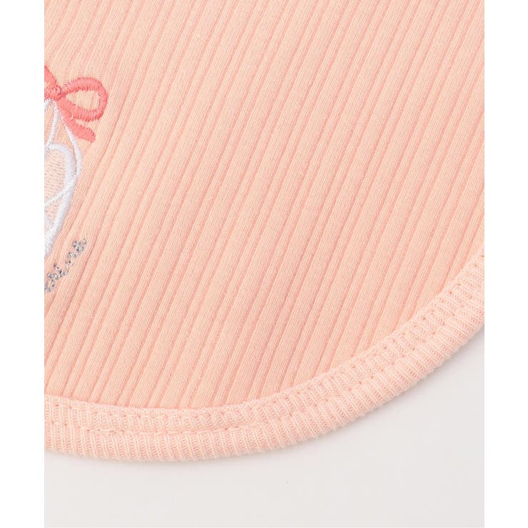 モチーフ刺繍リブスタイ | F.O.Online Store | 詳細画像6 