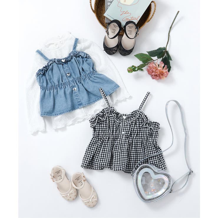 ハート刺繍メッシュサンダル | F.O.Online Store | 詳細画像11 