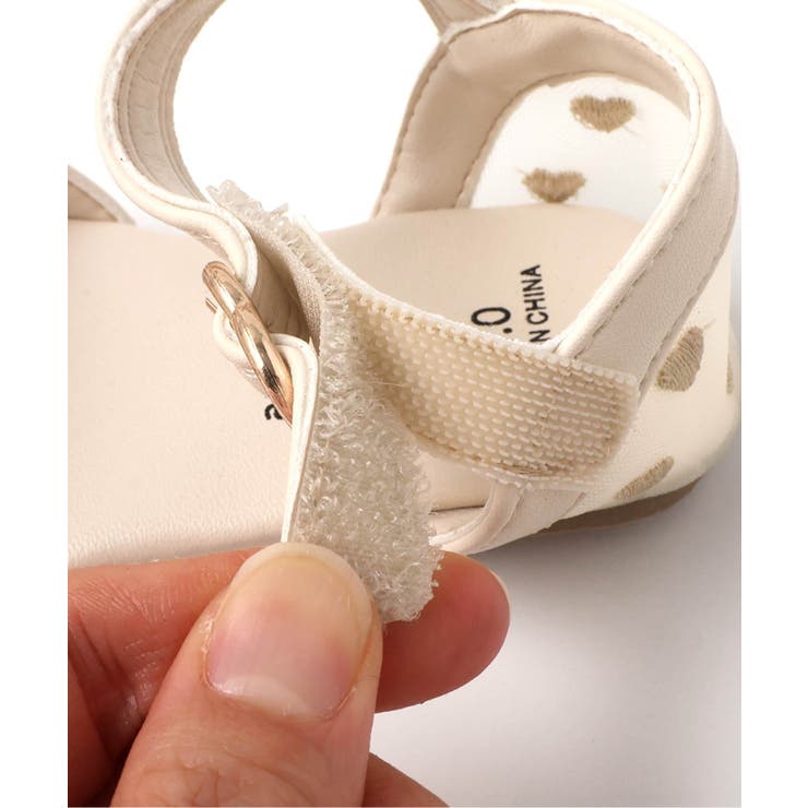 ハート刺繍メッシュサンダル | F.O.Online Store | 詳細画像15 