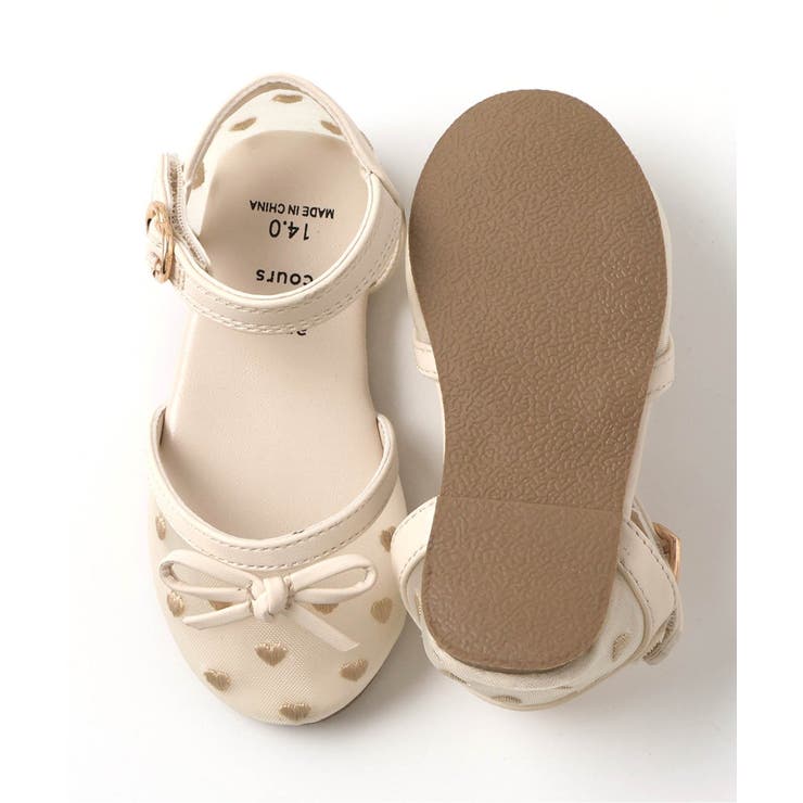 ハート刺繍メッシュサンダル | F.O.Online Store | 詳細画像18 