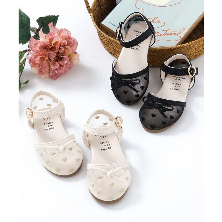 ハート刺繍メッシュサンダル | F.O.Online Store | 詳細画像8 