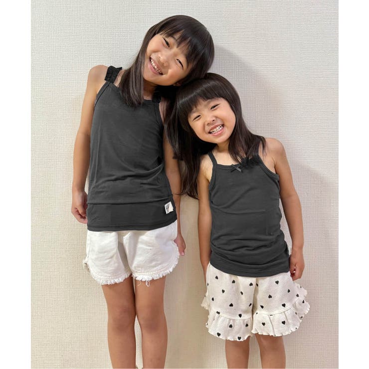 フリルクロスストラップインナー キャミソール_接触冷感_吸水速乾 | F.O.Online Store | 詳細画像2 