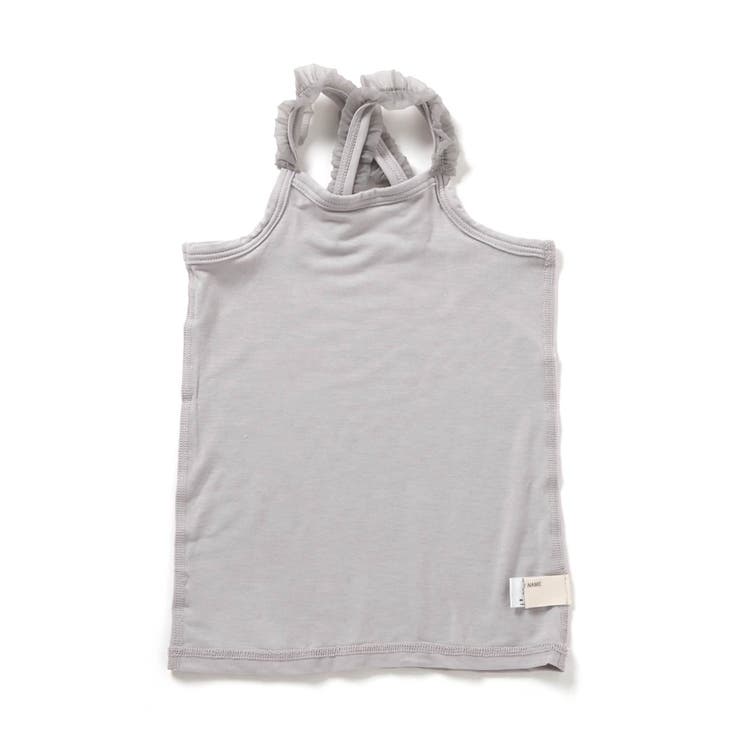 ライトグレー | フリルクロスストラップインナー キャミソール_接触冷感_吸水速乾 | F.O.Online Store