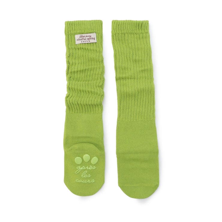 グリーン | little bunny ベビールーズソックス | F.O.Online Store