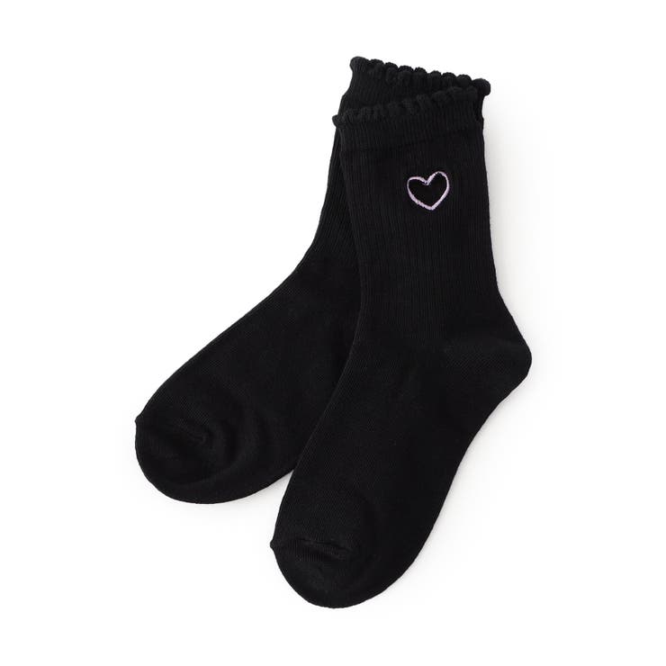 ブラック | ハートあきソックス | F.O.Online Store