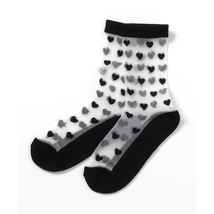 ハート・花柄シアーソックス | F.O.Online Store | 詳細画像2 